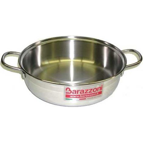 Pentola in Acciaio Inox con 2 Manici da 24 cm di Bonita Barazzoni