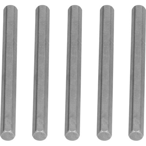 Écrous allongés hexagonaux 5 pièces, tige de raccord droite en acier inoxydable, fixations pour Gobilda, diamètre 12 mm, référence 4102-0012-0100 (1/5)