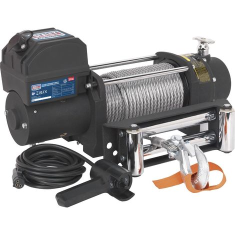 Sealey Self-Recovery Winch 5450kg (12000lb) Line Pull 12V SRW5450 (1/5)