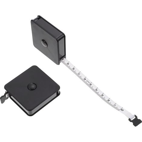 Mètre ruban acier plastique 2 pièces, pour maison et atelier (1/5)