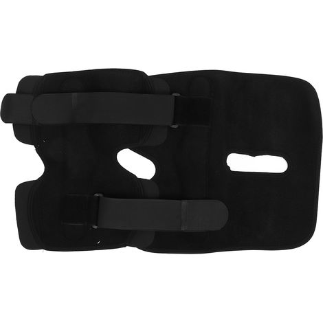Genouillère articulée de sport enveloppante avec sangle de soutien du tendon rotulien à compression réglable (1/5)