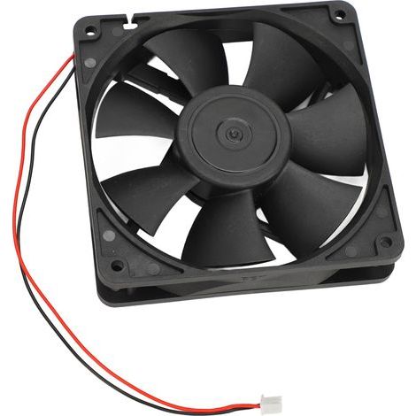 Ventilateur à double roulement à billes 12 cm DC12V 2600 tr/min 92,1 CFM extracteur de fumée pour soudure DIY laser 3D (1/5)