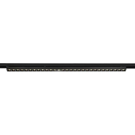 Fixation sur rail 117,5 cm Sight Evo Noir triphasé 3000K - 1010150 (1/3)