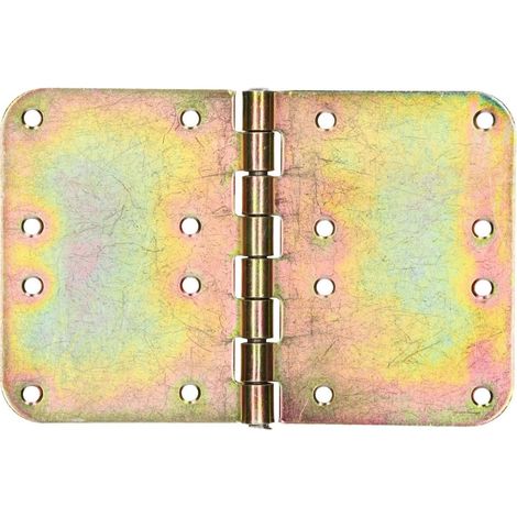 KOTARBAU Charnière de tiroir - Galvanisée - Ovale - 150 x 100 mm - Pour meuble (1/5)