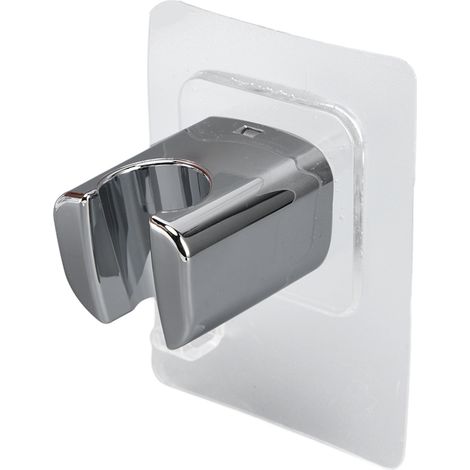 Nagelfreier, selbstklebender Duschkopfhalter aus Kunststoff, wasserdichter Bidet-Sprühkopfhalter für Badezimmer zu Hause und im Hotel.