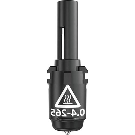 Ersatzdüse – 3D-Druckerteil – Präzisionsdruck – Hochtemperaturbeständig – 0,4 mm – Schwarz (1/5)