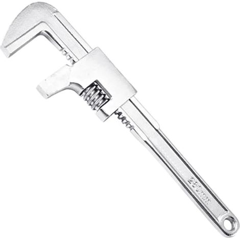 Clé à molette réglable à large ouverture à mâchoire précise pour salle de bain, cuisine, évier, maison, voiture, clé ergonomique antidérapante (1/5)