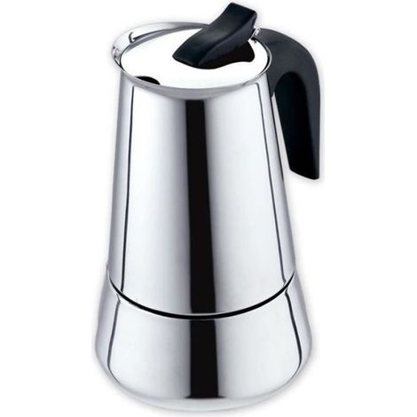 Cafetière,Cafetière italienne, 12 tasses, 600ml, cuisinière en acier inoxydable filtre, Top, Moka expresso, - Type 100ML (2CUP) (1/4)