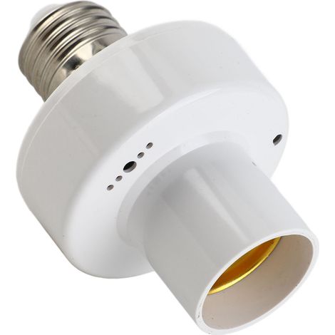 Douille d'ampoule télécommandée 30 à 60 minutes, vis de synchronisation dans le support E26 E27, lampe sans fil pour Table suspendue murale. (1/5)