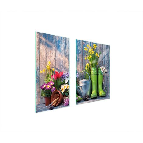 GLASSCHUTZPLATTE BOARD 75x52 GARDEN
