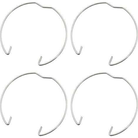 Lot de 36 anneaux à ressort 50mm – Fixation pour spots GU10 MR16 – Fer léger et résistant à la corrosion – Installation facile (1/5)