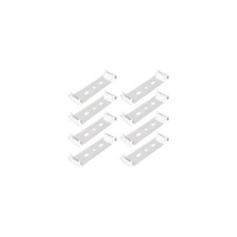 Set mit 8 Montageclips für 74x20x9mm LED-Lichtröhren für Röhrenbeleuchtung (1/5)