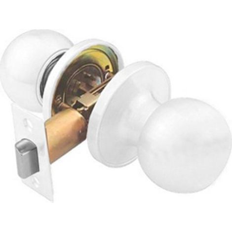 Pomo bola 60/70mm paso-paso Inther - Blanco, INTHER