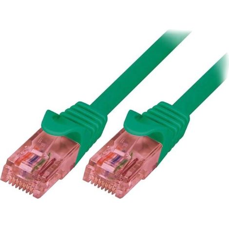 Cable reseau RJ45 male U-UTP Cat.6 vert- 5m