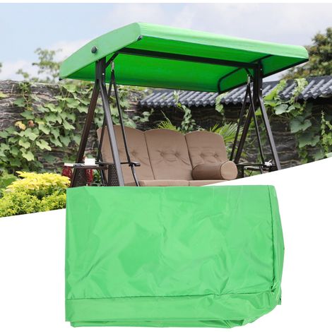 Accessoire de balustrade extérieure imperméable, anti-poussière et coupe-vent, verte, pour jardin ou cour. (1/5)