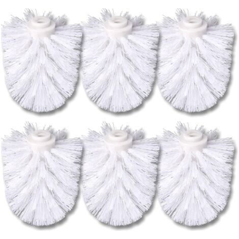 6 Pack WC Spare Brush Head White Spare Brushes White Brush Head Individually Replaceable White Toilet Brush Toilet Brushes Toilet Brushes 6 Spare Toilet Brushes Toilet Brushesdengyank (1/5)