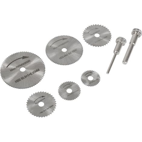 Sealey RSBS08 Rotary Drill Saw Blade Set 8pc (1/3)