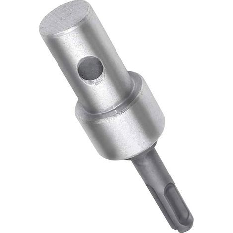 Adaptateur de perceuse électrique à tarière de Jardin pour perceuse Filaire et perceuse sans Fil, SDS Plus Filetage sans clé Mandrin Adaptateur à Tige Ronde pour visseuse à Percussion (1/5)