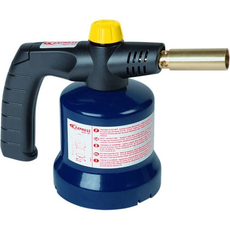 Chalumeau soudeur à flamme bi-gaz – Gaz butane – Température de flamme jusqu'à 1850°C – Capacité de brasage Ø 14, 16 et 50 mm (1/5)