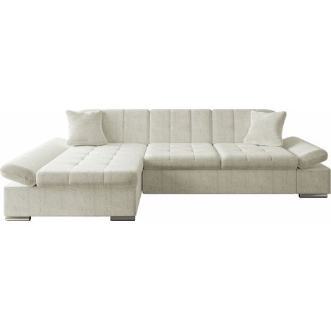 Sofá rinconero Comfivo 152, Flow 3, Función de descanso, Almacenaje, 278x161x76cm, 0 (1/5)