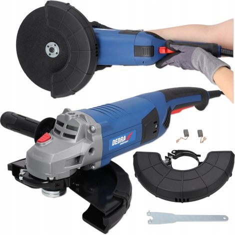Meuleuse d'Angle 230 mm – Disque XXL, Puissance 2100W – Ponceuse Découpeuse pour Métal, Béton, Maçonnerie – Carter Robuste, Poignée Anti-Vibration (1/5)