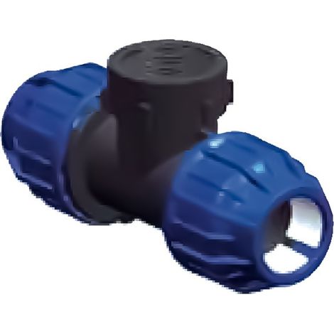 Raccordo "t" femmina in polipropilene Diametro: 20x1/2”x20 mm (1/3)