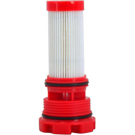 Filtre à carburant rouge neuf compatible avec les moteurs Mercury Optimax/Verado 8M0020349 884380T (1/5)