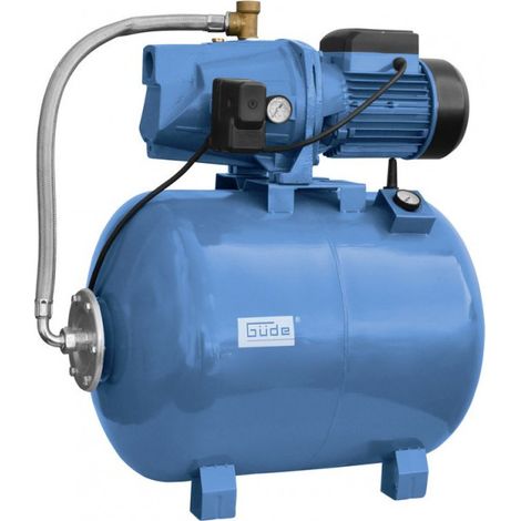 Güde – Surpresseur 2100W – Débit max. 6000 l/h – Hauteur de refoulement 53 m – Corps en fonte d'acier – Protection IP44