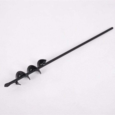 Aménagement paysager de jardin, outils de creusement et de plantation de sols meubles, foret à tarière, tarière de plantation simple,Diamètre 4 cm Longueur 45 cm