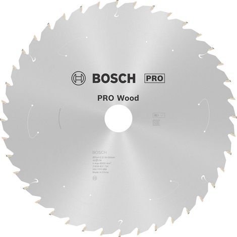 Bosch PRO Wood cordless Blatt für Kreissägen 254 x 2,2 x 30 mm - 2608837734 (1/4)