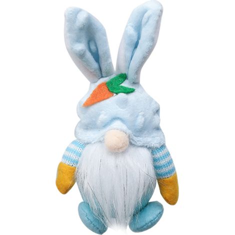 Poupée Gnome de Pâques en Peluche Lapin, Décoration Maison Elfes Sans Visage, Ornements de Bureau (1/5)