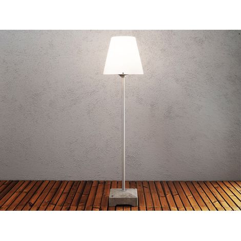 Außenstehleuchte LUCCA aus Aluminium, Höhe 130cm, Weiß (1/5)