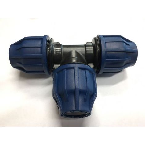 RACCORDO A T TEE POLIETILENE D 16 PER TUBO IRRIGAZIONE (32315)