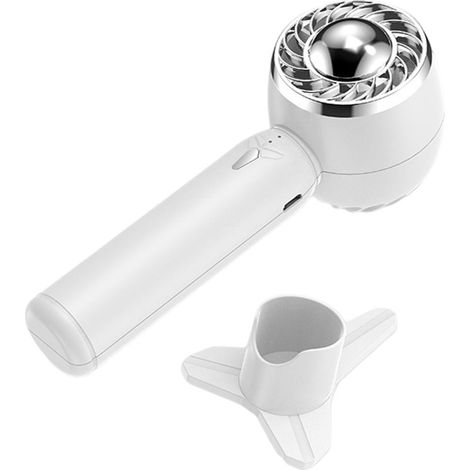 Ventilateur de Poche Rechargeable USB, Silencieux et Portable, 2000mAh - Idéal pour Voyages et Extérieur en Été (1/5)
