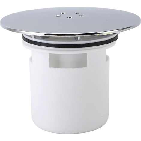 Évacuation de la Douche, Drain de Sol de Salle de Bain Polyvalent Moderne et élégant Anti-Odeur Drain de Sol de Douche avec Attrape-Cheveux, Bouchon de Couvercle de Passoire à (1/5)