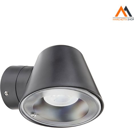 APPLIQUE LED 'CUP' E27 - nero