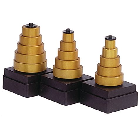 791.705.00 5-TEILIGES ALUMINIUM-HÜLSENSET FÜR FRÄSER 8/935.990
