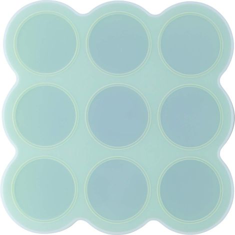 Récipient de conservation en silicone pour aliments pour bébés pour congeler le lait maternel Aliments pour bébés avec couvercle en silicone - sans BPA