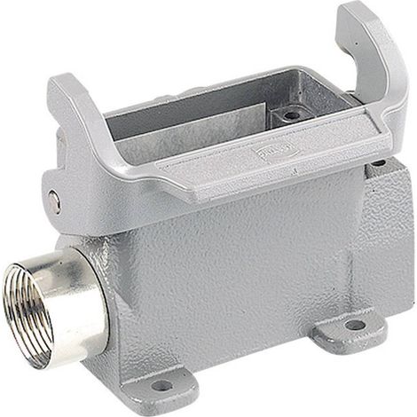 Embase à monter en saillie Han® 10A-asg1-LB-16 09200100251 HARTING 1 pc(s) D10303 (1/2)