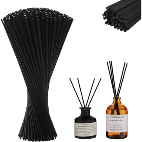 100 Pcs Grand batonnets diffuseur Parfum 30cm X3mm, diffuseur batonnets, diffuseur de Parfum, batonnets diffuseur Parfum, Baton diffuseur de Parfum (15cm x 3.0 mm 130pcs)