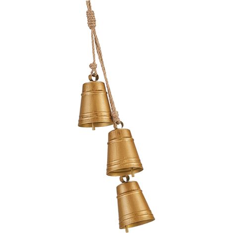 Ornement de cloche de noël en métal avec son clair, pour-UN (1/2)