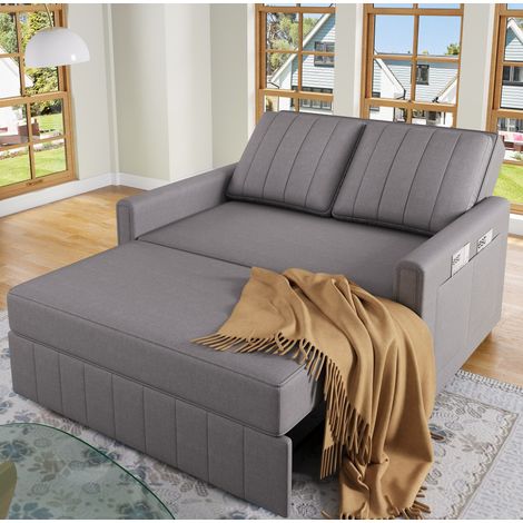 Sofá cama abatible para descanso en espacios pequeños OKMYHOME (1/5)
