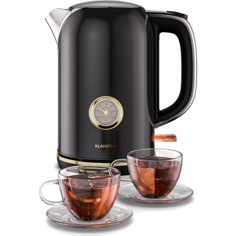 Klarstein Victoria bollitore  1,7 litri  2200 W  base girevole 360°  design senza tempo (1/5)