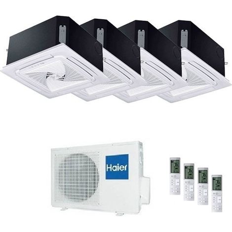 Climatizzatore Haier Quadri Cassette 620 12000+12000+12000+12000 4U85S2SR2FA R-32 A++/A 12+12+12+12