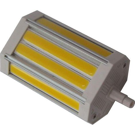 Ampoule LED COB R7s type J 30 W à intensité variable, 110 V, 118 mm, blanc chaud, double culot, remplacement pour ampoule J118 [Classe énergétique A++] (1/5)