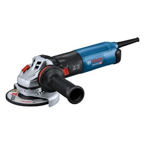 Bosch Professional GWS 17-125 S INOX - Amoladora angular (1700 W, Ø 125 mm, especial inox, vel. regulable 1900-7800 rpm, Antivibration, KickBack Control)