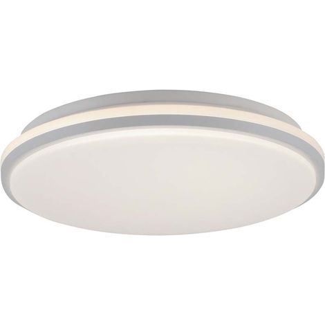 Deckenlampe Deckenleuchte Wohnzimmerlampe dimmbar LED Flurleuchte weiß D 34 cm (1/5)