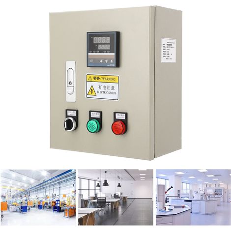 Boîtier de régulation de température intelligent PID BERM/BEM-C700-18A-3P-CT, triphasé 380 V CA, 7,5 kW, avec thermocouple (1/5)