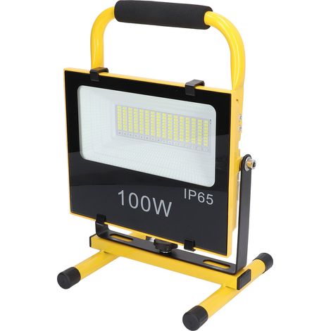 Eosnow Outdoor Flood Light Rehoargable LED IP65 wasserdichte tragbare Lampe 100W 9000 lm 6500k (1/5)