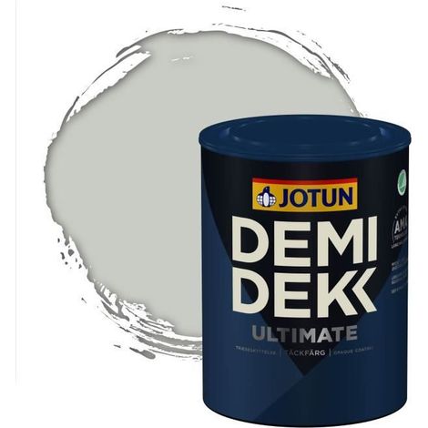 Lasure - DEMI DEKK ULTIMATE - Satinée - Blanc Papyrus - 0,75L - Extérieur (1/2)